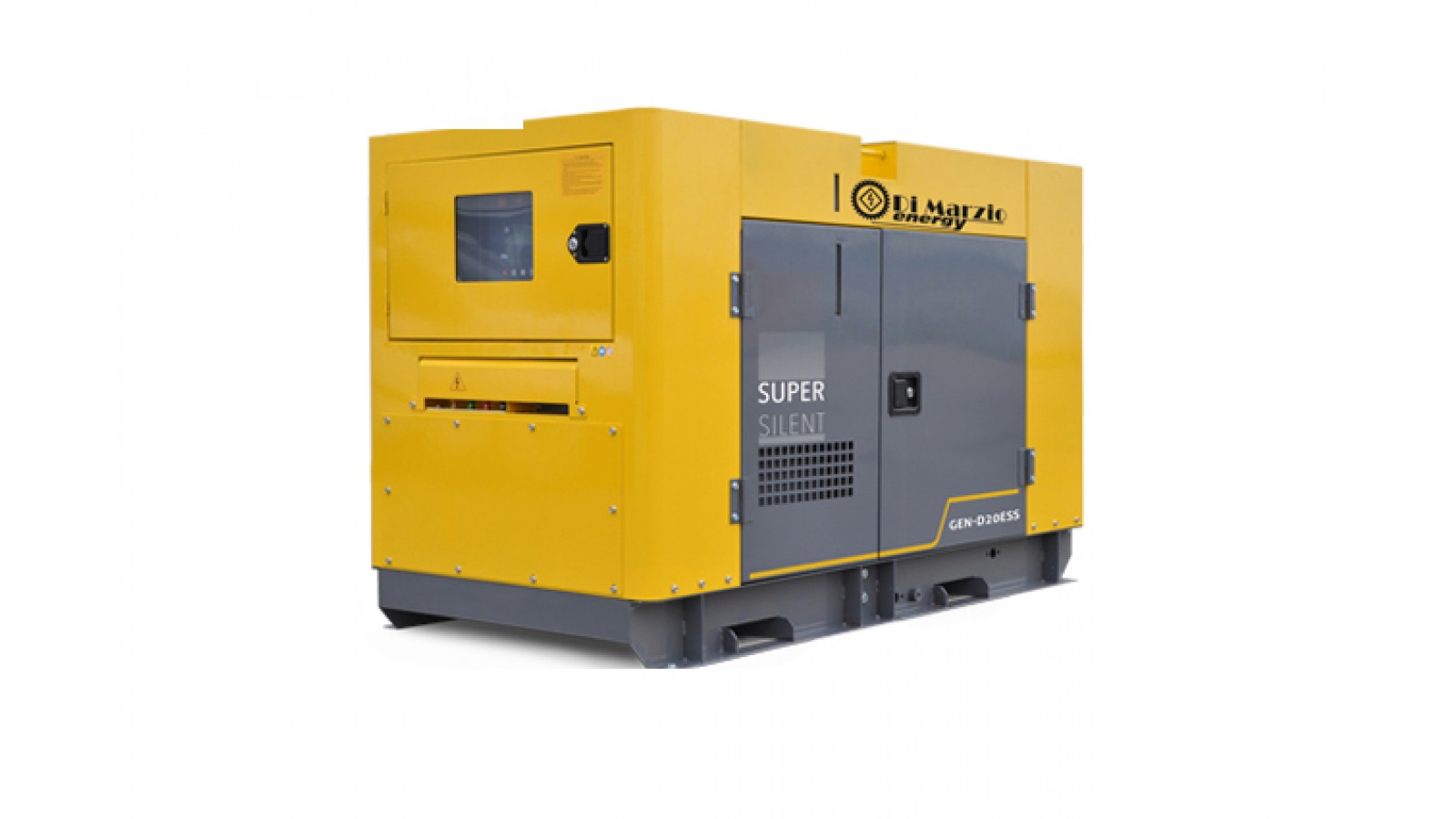 Generatore di corrente 20 KW Diesel - Avviamento automatico - Gruppo elettrogeno Super Silenziato