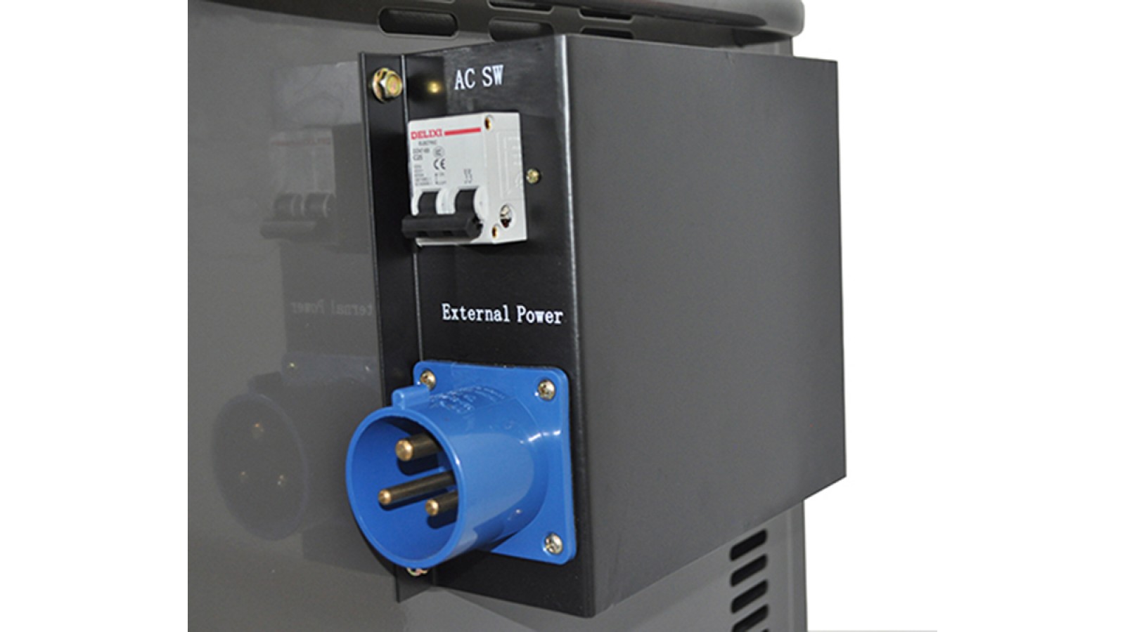 Generatore di corrente Diesel 4.5 KW - Gruppo elettrogeno silenziato - Avviamento elettrico Automatico ATS